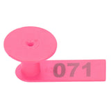 Numbered Ear Tag Marks Labels for Sheep Goats Farm Animal Livestock Feeding SuppliesRose Pink V1294-YM0901-3111200210911