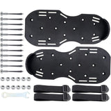 1 Pair Lawn Aerator, Lawn Scarifier Scarifier Spiked Shoes with Adjustable Straps, Universal Indoor V1237-ZY-715-150
