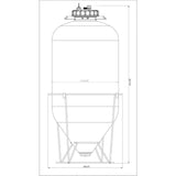 Keg King Snub Nose - 60L Fermenter V225-9548