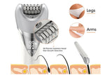 7 in 1 Epilator Hair Removal for Women Face Massage and Body Exfoliator V1263-JX-6615