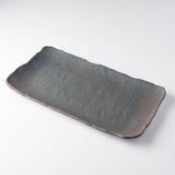 Platter Rectangular 35cm Stone Slab Glaze V637-C0456