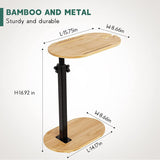 Sofa Side End Table 8.66W 14.17L Laptop Bed Desk V178-66702