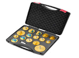 Brake Master Bleeder Kit, 17 Pcs, Professional Brake Bleeder Adapter Set with Complete Kit & Handle, V952-CCYGHSPQTJ17GSTKOV0