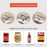 Effortless Arthritis Jar Opener, Easy Open Adjustable Grip Jar Opener, Jar Opener for Weak Hands, V1259-DP01-A-3263