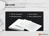 Tooleroo 100x Sheets A4 Thermal Printer Paper White - BPA Free V238-SUPDZ-40903145390160