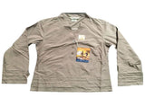 ExOfficio Dryflylite Top T Shirt Long Sleeve Womens T Shirt UV Protection in Acorn V563-XOFICIO-2001-0906-ACRN-S