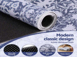 Artiss 60 x 300 cm Runner Rugs for Hallway Bedroom Pad-Free Dense Dot Backing Stops Slipping & Robot FLR-2133-60X300-GR