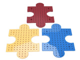 Pegboard Wall Organizer Wall Mount Shelf Modular Display Peg Board Panels with Accessories for Home V1294-YM0901-3117250226211