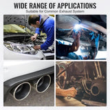 VEVOR DIY Universal Exhaust Kit 8 Pieces Exhaust Pipe Kit with Slip-Fit Joint V952-DZPQGTJ8PCS2IQRFLV0