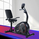 Everfit Exercise Bike Magnetic Recumbent Indoor Cycling Home Gym Cardio 8 Level EB-F-RB-01-BK