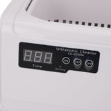 Ultrasound Cleaner 1.4L 70W 304 Stainless Steel Portable Jewelry Cleaning Machine with Timing US V1294-YM0901-3113230414711