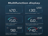 M22 Car Electronic Dog HUD Head-Up Display OBD Speedometer Compass Universal V1370-AZ4-13585