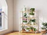Levede Bamboo Storage Rack 4 Tier Shelf Shoe Organiser EA0285-4-AU