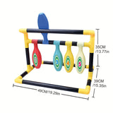 Indoor Outdoor Creative Kids Bowling Set, Parent-Child Interactive Family Party Game, Sensory V1232-TZBLQ-001