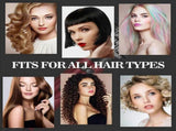 3-in-1 Rotating Hot Air Styler Hair Dryer with Brush V1263-JX-5616