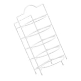 5 Tier Dish Storage Rack Food Preparation Serving Stand Kitchen Plate Organizer for Hot Pot Family V1294-YM0901-3118250143311