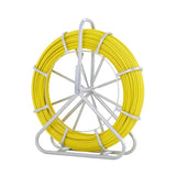 Fish Tape Fiberglass, 150 m, 7.9 mm, Duct Rodder Fishtape Wire Puller, Cable Running Rod with Steel V952-DZJYD516492FT7WCTV0