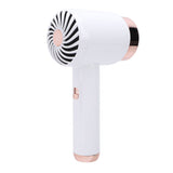 Cordless Ionic Hair Dryer Portable Stylish Hot Cold Wind Blow Dryer for Home and Travel White V1294-YM0901-3113240307312