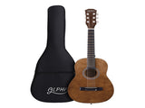 Alpha 31" Steel String Acoustic Guitar Portable GUITAR-E-31-NAT