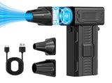 220W Electric Air Duster 140000RPM Brushless Motor Max 53m/s Wind Speed Adjustable 8000mAh V1294-YM0901-H49290B
