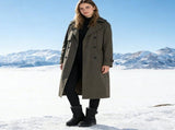 Women's Fleece-Lined Snow Boots, Waterproof Warm Winter Boots with Non-Slip Sole for Cold Weather V1189-LC-DG-00216
