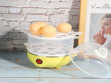 Household Mini Double Layer Egg Boiler Egg Cooking Machine Kitchen Utensils V1294-YM0901-3113200101611