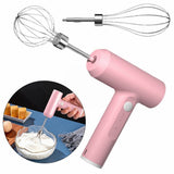 Hand Mixer,Wireless Hand Mixer With Semi Automatic Operation USB Charged And Multi Functional For V1192-AZ-W-28054