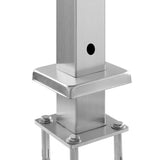 VEVOR Cable Railing Post 42x2x2 Inch Pre-Drilled Post 1JZLGZXYS1061EF8W001V0 V952-1JZLGZXYS1061EF8W001V0