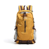 Yellow Hiking Backpack with 5 Carabiners Included Lightweight Waterproof Outdoor Daypack for Men V888-ELOSUNG54676