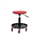 Rolling Shop Stool Mechanics Garage Stool Adjustable Work Seat Creeper V63-929951