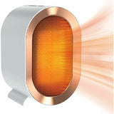 1200W ceramic PTC electric fan heater, two temperature settings, overheat protection, rapid heating, V1188-MS-227-2614