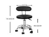Levede 4x Salon Stool Swivel Bar Stools BR1057-BKX4