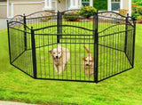Dog Playpen Kennel Cage Indoor Outdoor Dog Exercise Pen Cat Chicken Rabbit Fence V767-JJ-XZ192