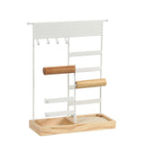 Jewelry Organizer Stand Durable Hanging Jewelry Holder Necklace Bracelet Display Rack for Home V1294-YM0626-230531MQ04-2
