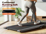 Everfit 2 in 1 Treadmill Electric Walking Pad Under Desk Home Gym Fitness 400mm Grey TMILL-400-2IN1-GR