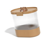 Rice Bucket Damp Proof Sealing Thickened PP PET Grain Storage Tank for Home Flour Dog Food L Brown V1294-YM0626-3118230011813