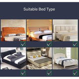 Headboard Cover, Protector Slipcover With Stretch Side, Washable Dustproof Cover V1188-MS-227-0542