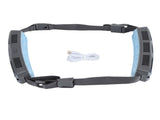 Wearable Waist Fan Multifunctional 3 Speeds Adjustable Ice Compress Efficient Wide Angles Belt Fan V1294-YM0901-3113240145011