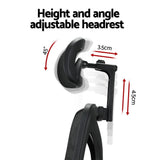 Artiss Ergonomic Office Chair Recline Black OCHAIR-H-FZ20-BK