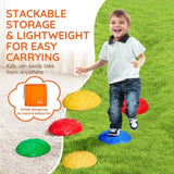 VEVOR Kids Balance Stepping Stones Sensory Obstacle Course 6 PCS Outdoor Indoor V952-ETPHDJSFSKHGQVJZZV0