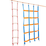 Ninja Warrior Obstacle Course for Kids, 15.24 m Weatherproof Slacklines, 500lbs Weight Capacity V952-RZX502YC9J003NWUAV0