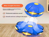 TransformingFlyingSaucerBall-Blue V1221-BLUETHREE-LIGHTVERSION