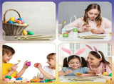 Set of 6 Set Hot Wax Drawing Pens for Decorative Arts for Easter Eggs Supplies V1369-AZ3-W-08257