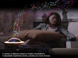 Rotatable Star Sky Projector Lamp Adjustable Nightlight with Bluetooth Music Speaker V1294-YM0901-3112200035011