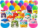 18 Sets Prefilled Easter Eggs with Mini Squishy Toys V728-LP601100082781116