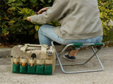 Removable Garden Tool Bench Folding Garden Stool Multifunction Gardening Tool Organizer Stool V1294-YM0715-211101GS01