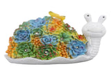 Solar Snail Statue Waterproof Cute Snail Figurine Succulents Garden Ornament Solar Lights Lawn V1294-YM0901-3111240063511