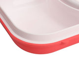 Snack Rotating Container with Lid Sealed Plastic Rotating Snack Storage Box for Outdoor Coral Pink V1294-YM0901-3118240200712