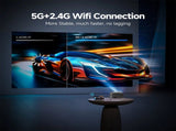 5G 4K Smart Projector Black with WiFi, Bluetooth, HDMI, USB for Home Theater LSB-59094