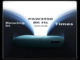 Tri-Mode Wireless Gaming Mouse with 8000Hz Polling Rate, PAW3950 Sensor & Magnetic Charging V888-ELOSUNG35683